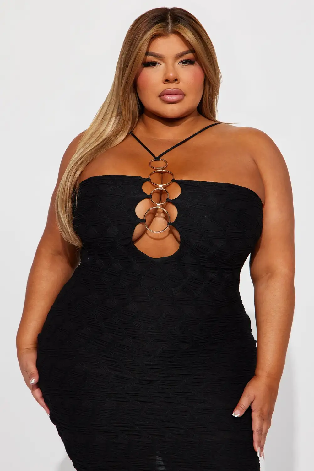 Loretta Mini Dress - Black