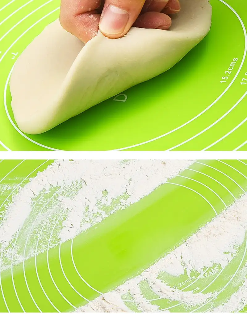 (Store Closing Sale) Silicone Non-stick Silicone Thickening Mat Rolling Dough