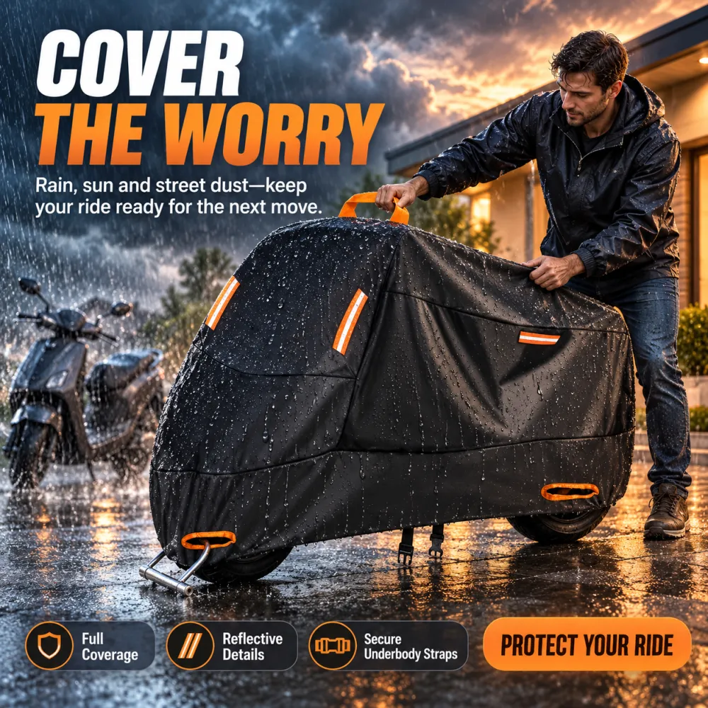 Motorcycle hood