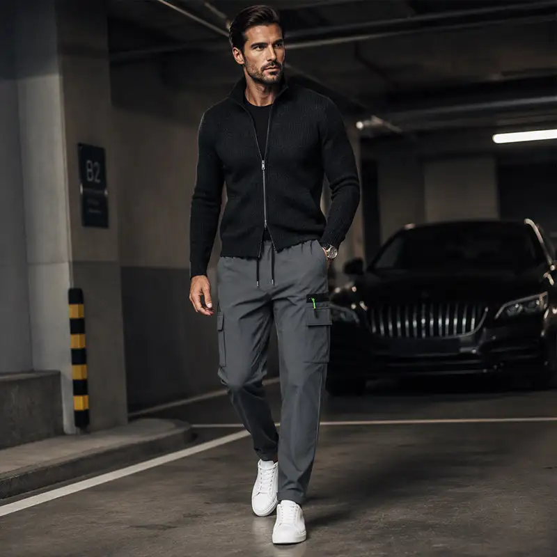 🧥 Built for Cold Days | Men’s Windproof Thermal Outdoor Pants