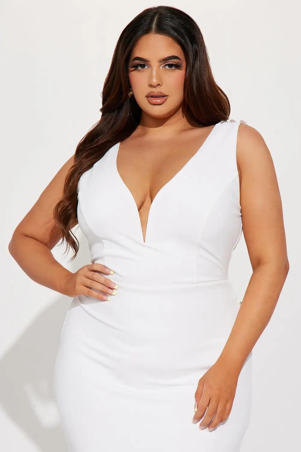 Perla Backless Gown - Ivory