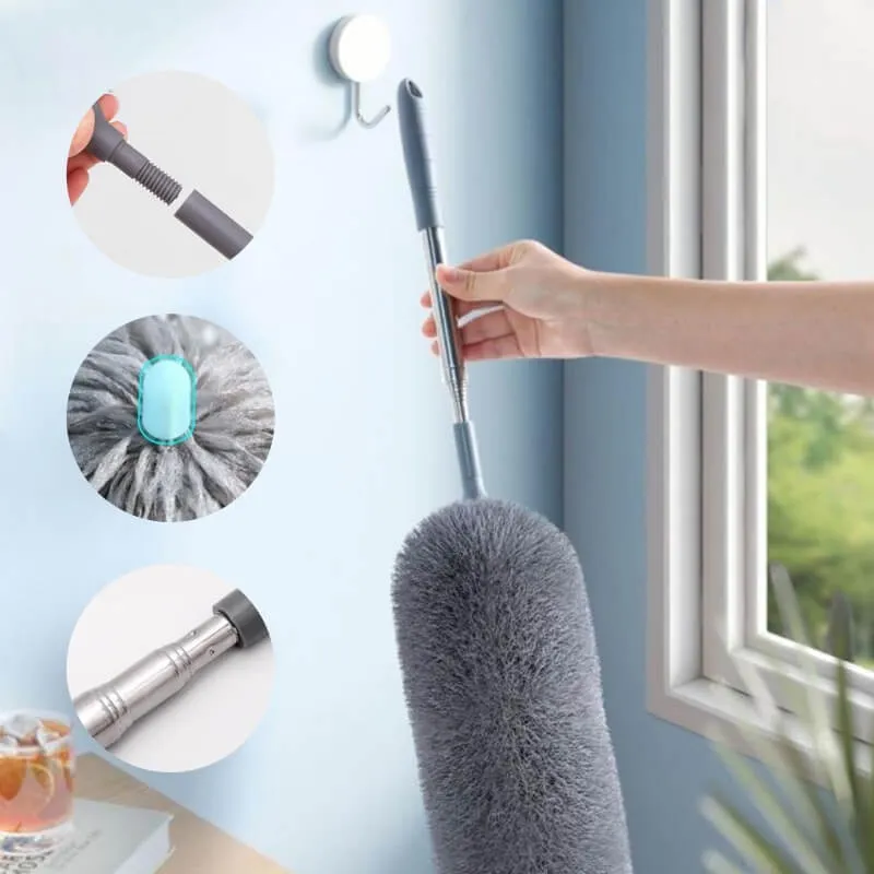 Extendable Telescopic Duster & Dust Brush