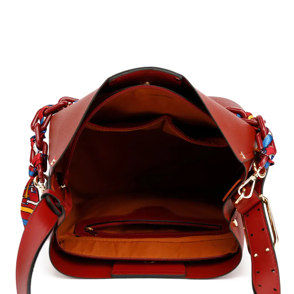Acrylic Chain Hobo Bag