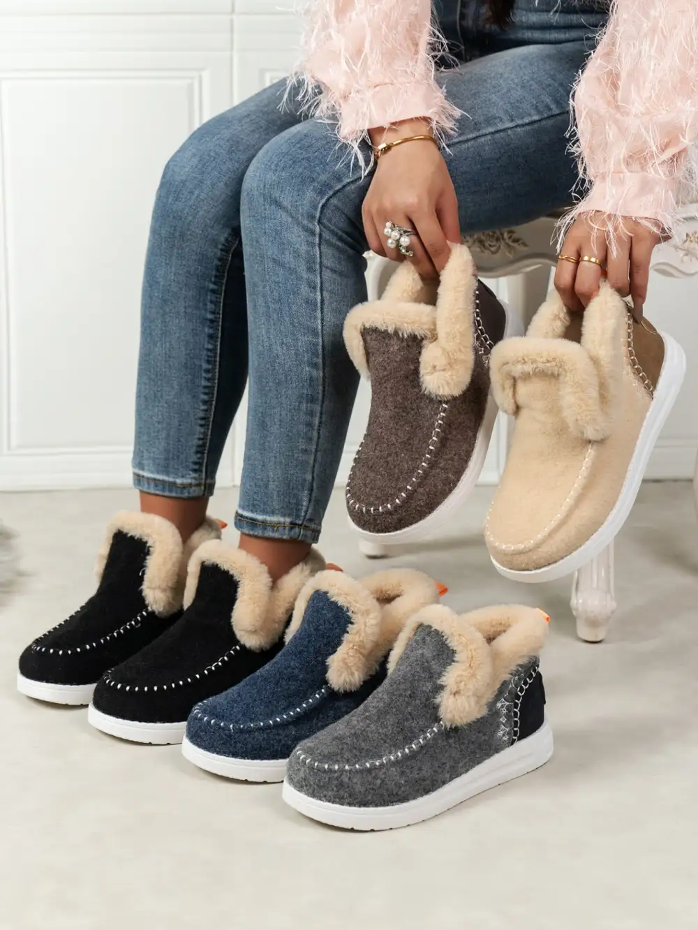 Flats Round Toe Sneakers
