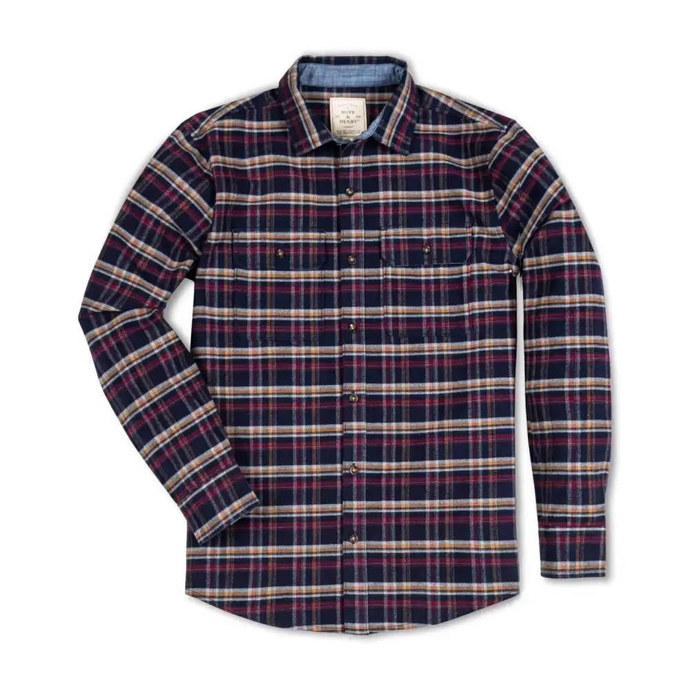 Modern Organic Flannel Shirt