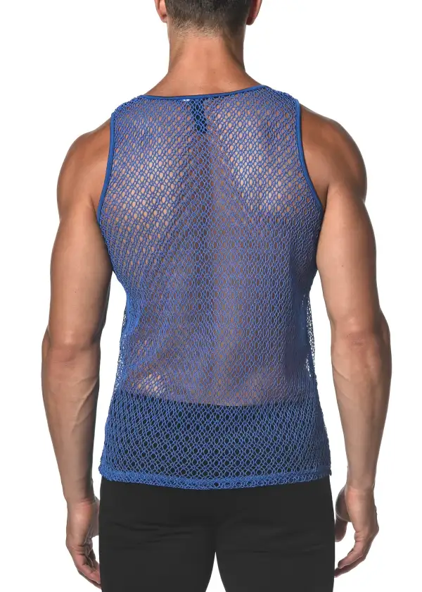 Abstract Sleeveless Tank Top