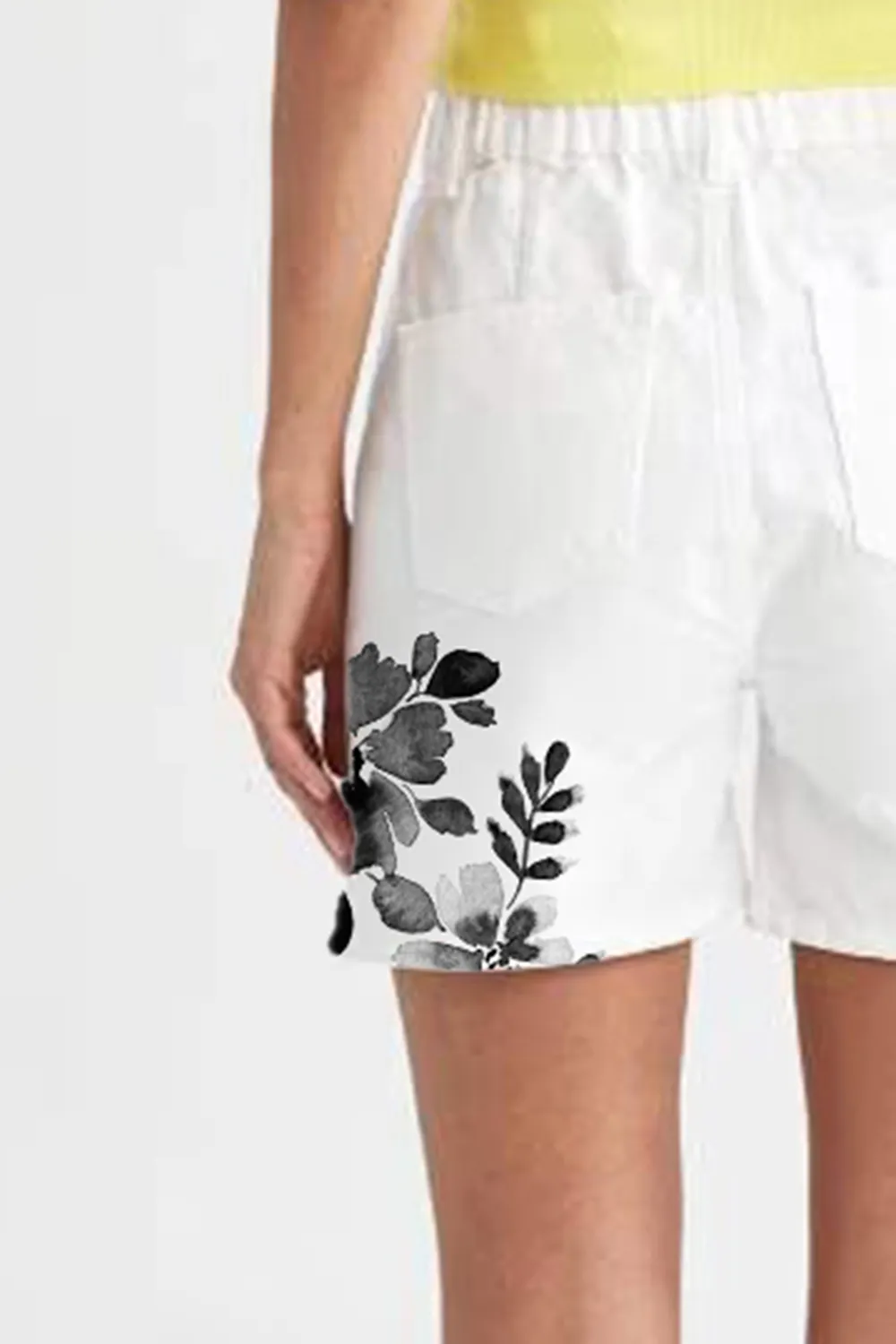 Paperbag Fit High Waisted Mini Short