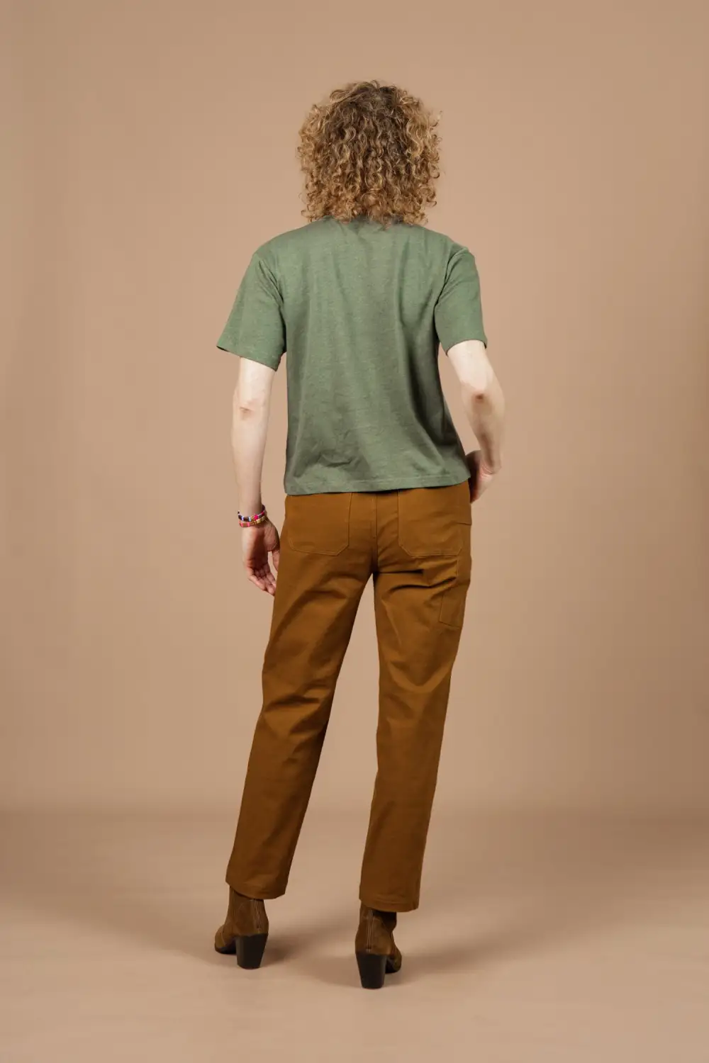 Organic Hemp Boxy Tee / Cypress