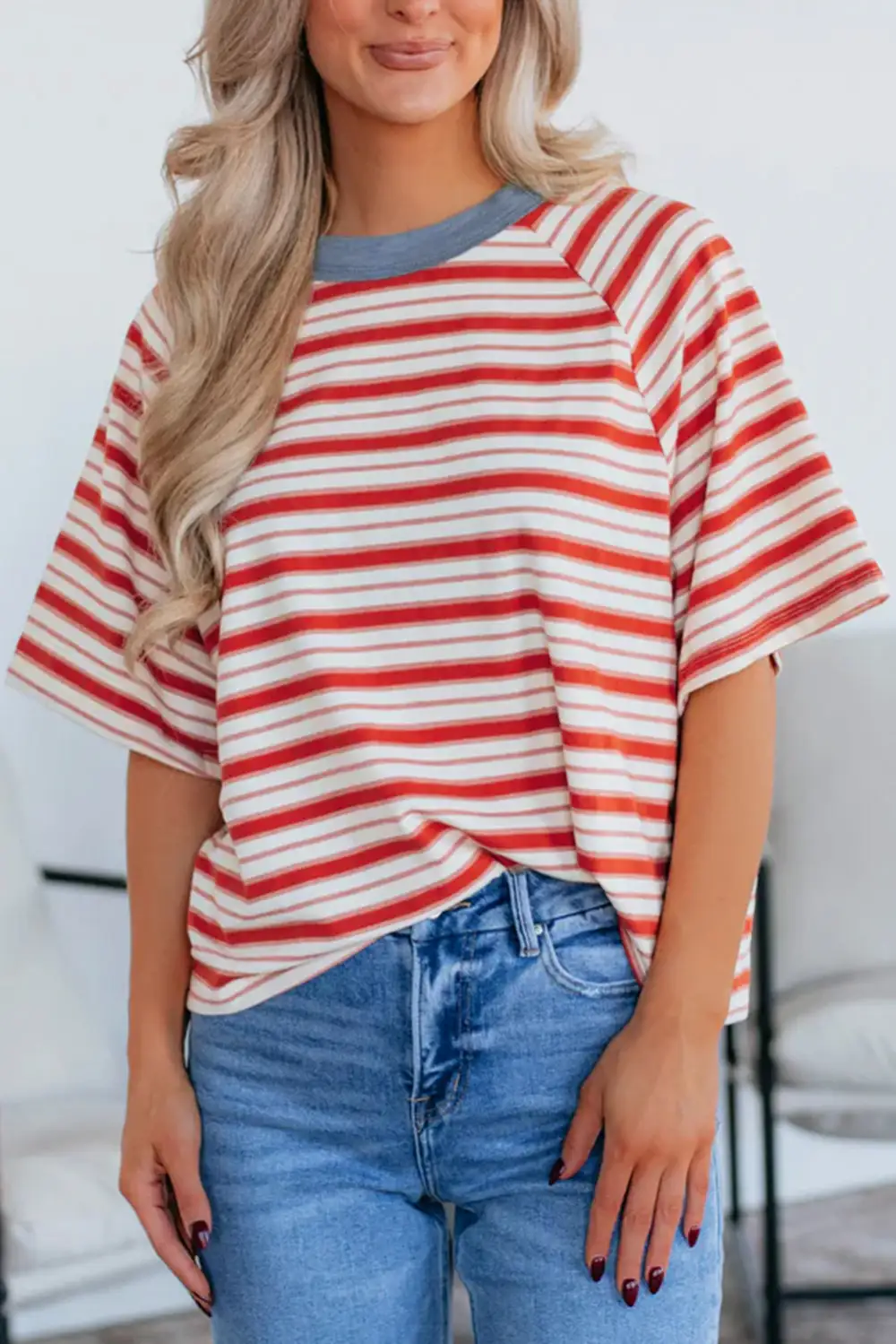 Airy Layering Crew Neck Tee
