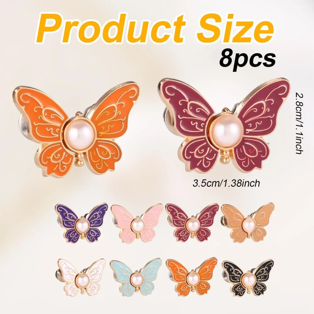 8 butterfly-shaped straps for tightening the waist