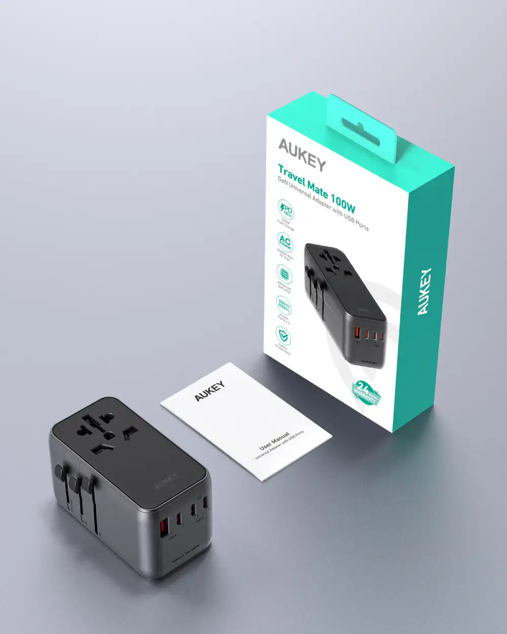 Aukey PA-TA09 Travel Mate 100w