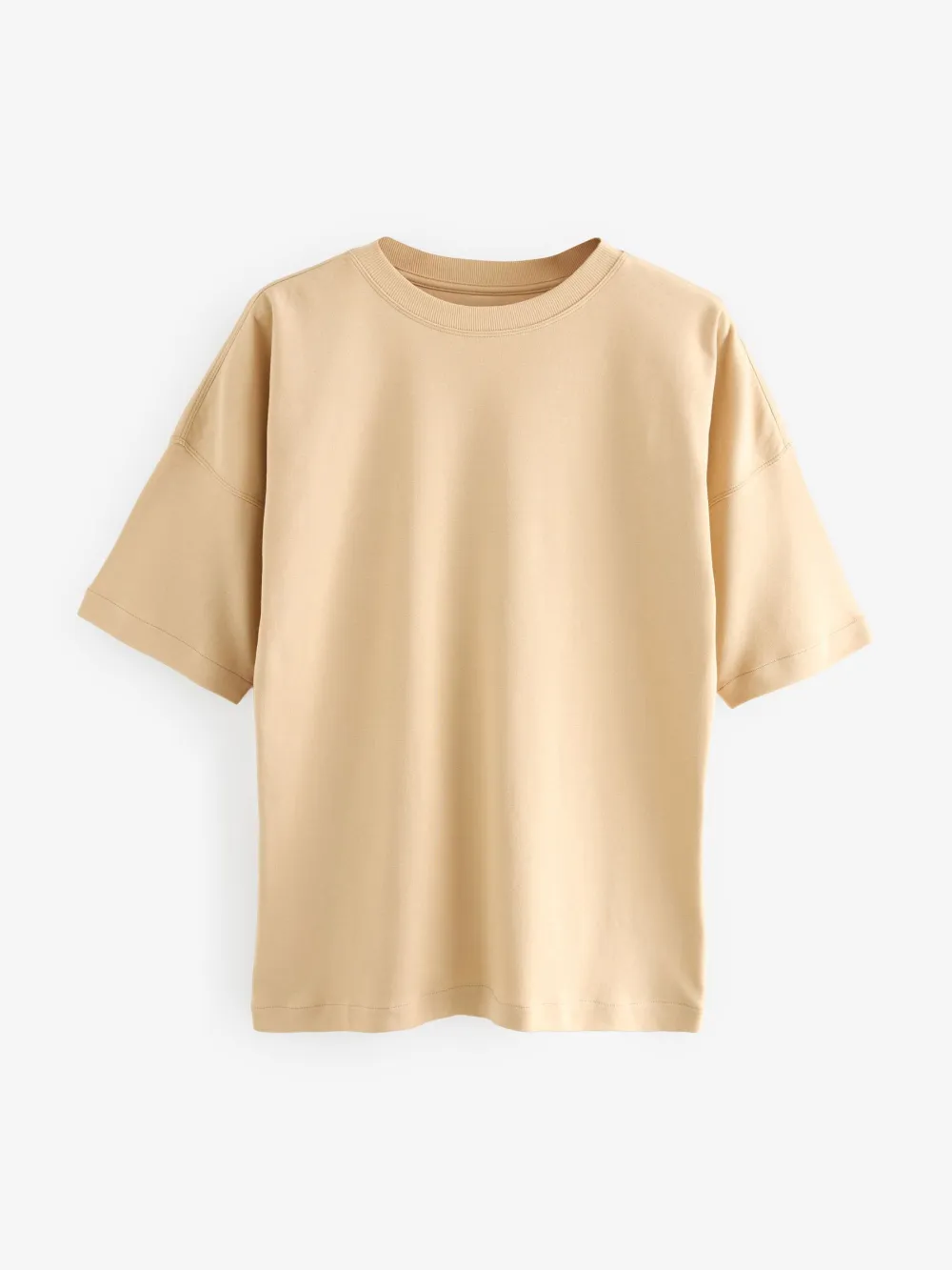 3-Piece Set Of Oversized Pure Cotton T-Shirts