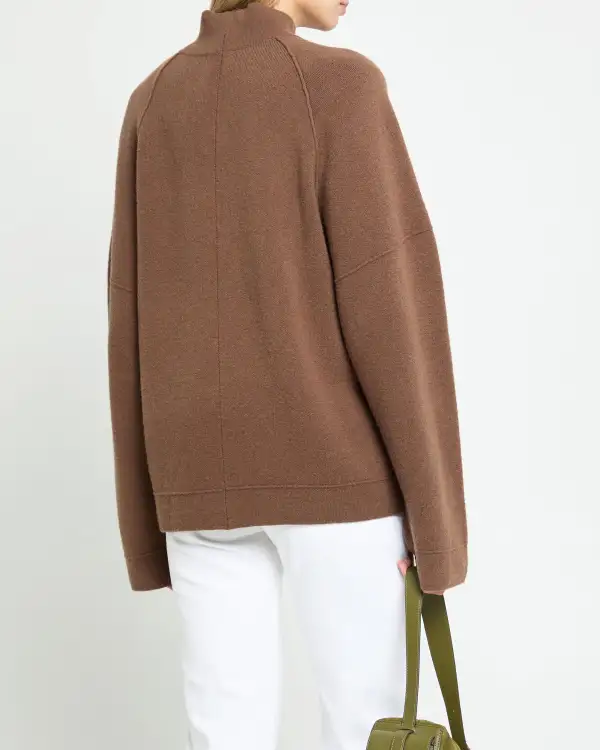 Loose Fit Turtleneck Sweater