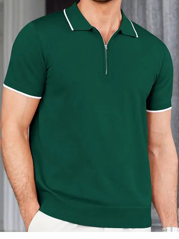 Zip Front Everyday Shirt