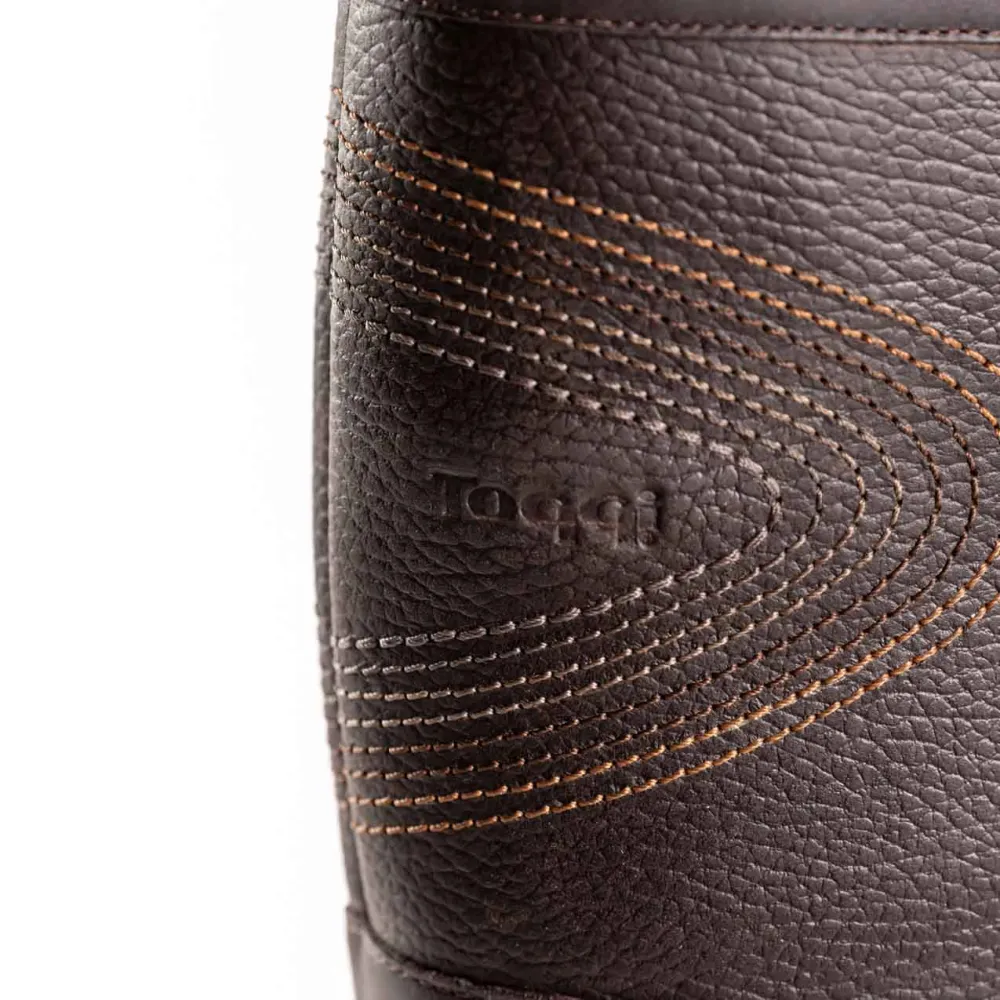 Classic Weather-Ready Leather Riding Boots