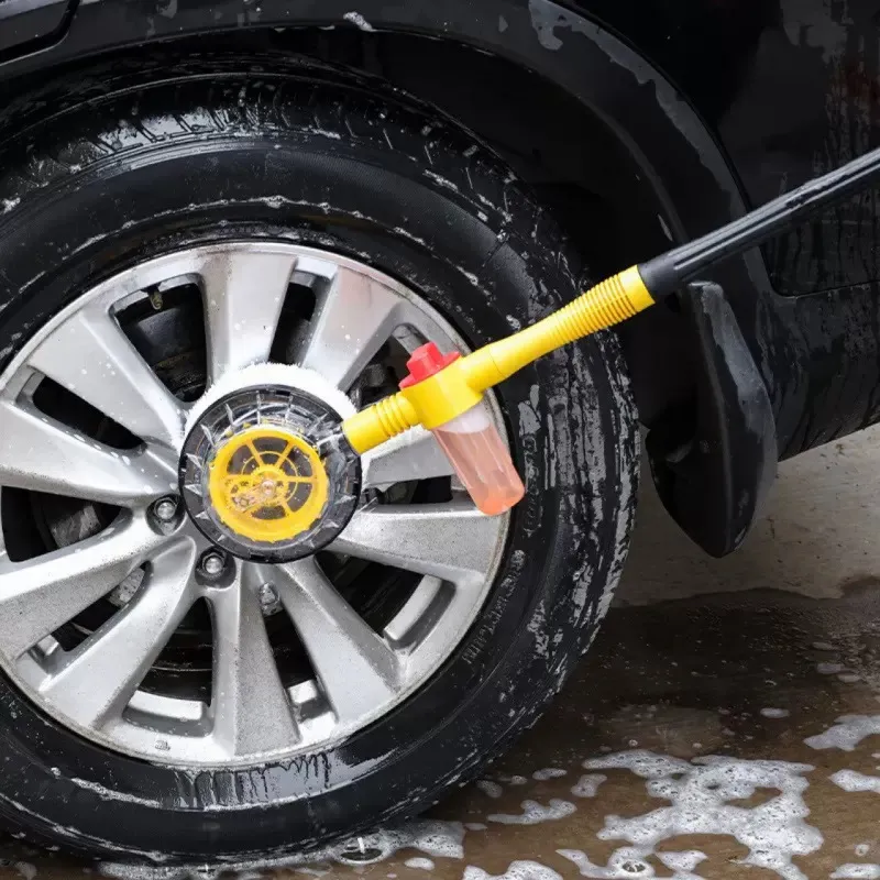 Portable Long-Handle Telescopic Car Wash Brush
