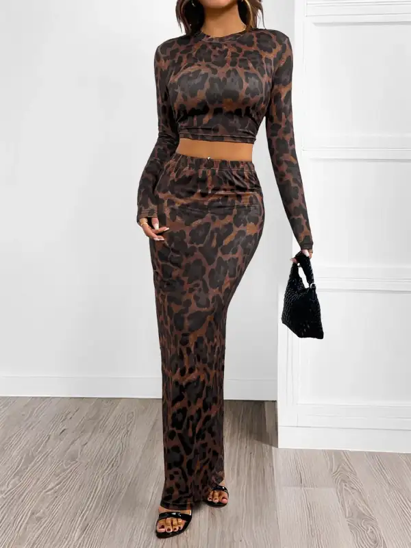 Round Neck Ruched Coordinated Set
