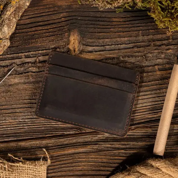 Slim Leather Card Holder