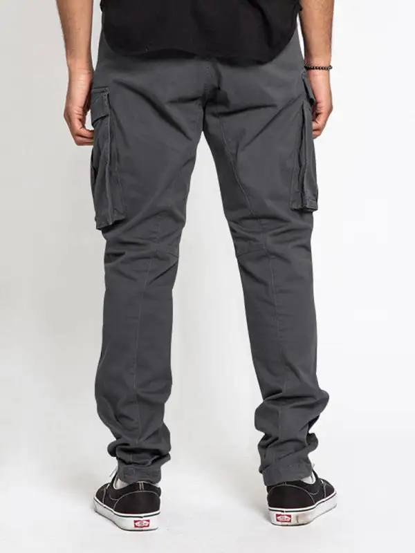 Utility Pocket Detail Everyday Pants