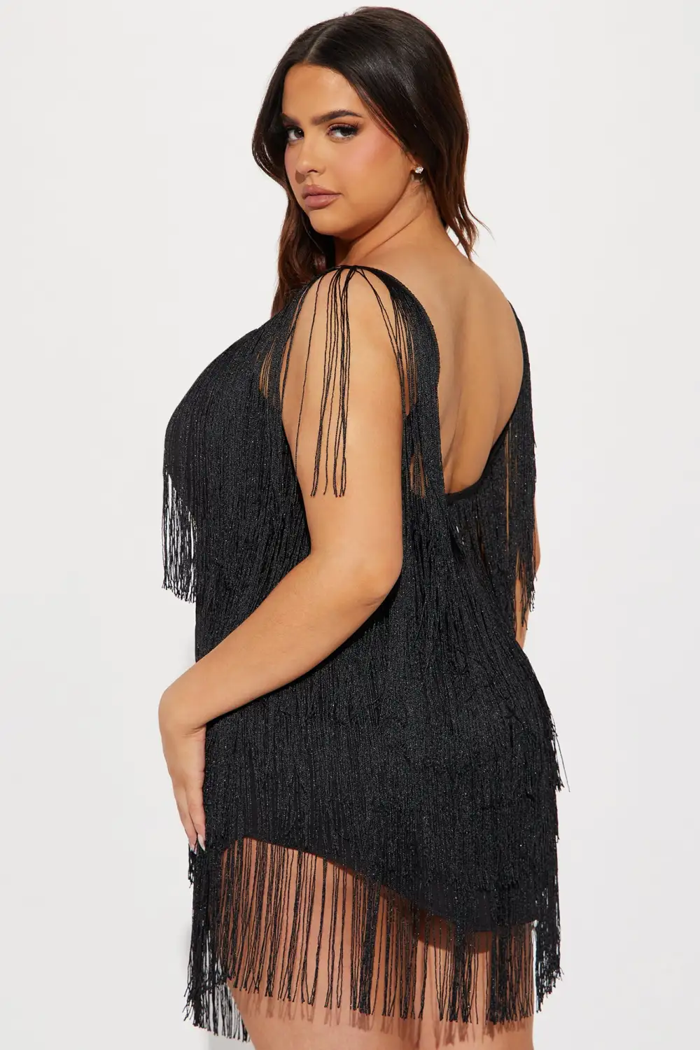 Shake It Up Mini Dress - Black
