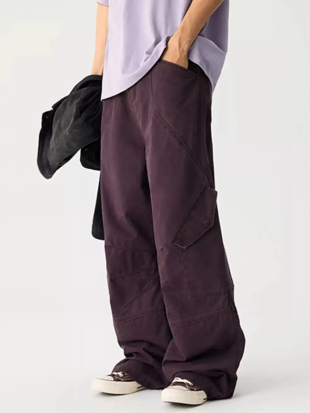 Soft Touch Wide Leg Cargo Pants