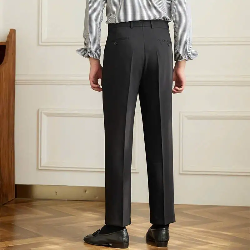 Relaxed Elastic Waist Trousers