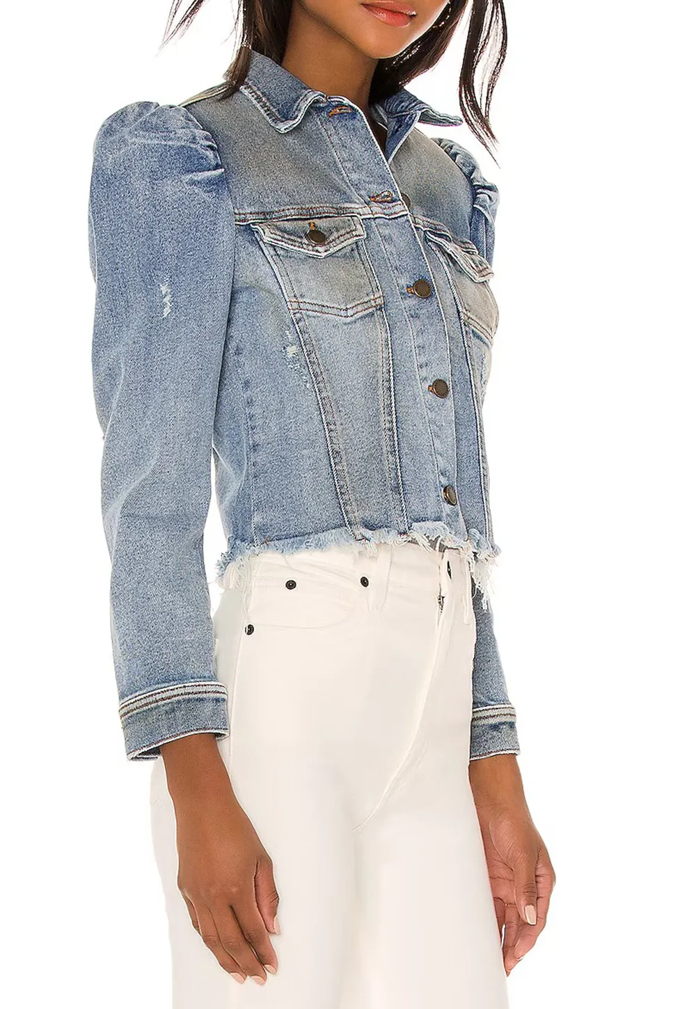 Cropped Denim Jacket