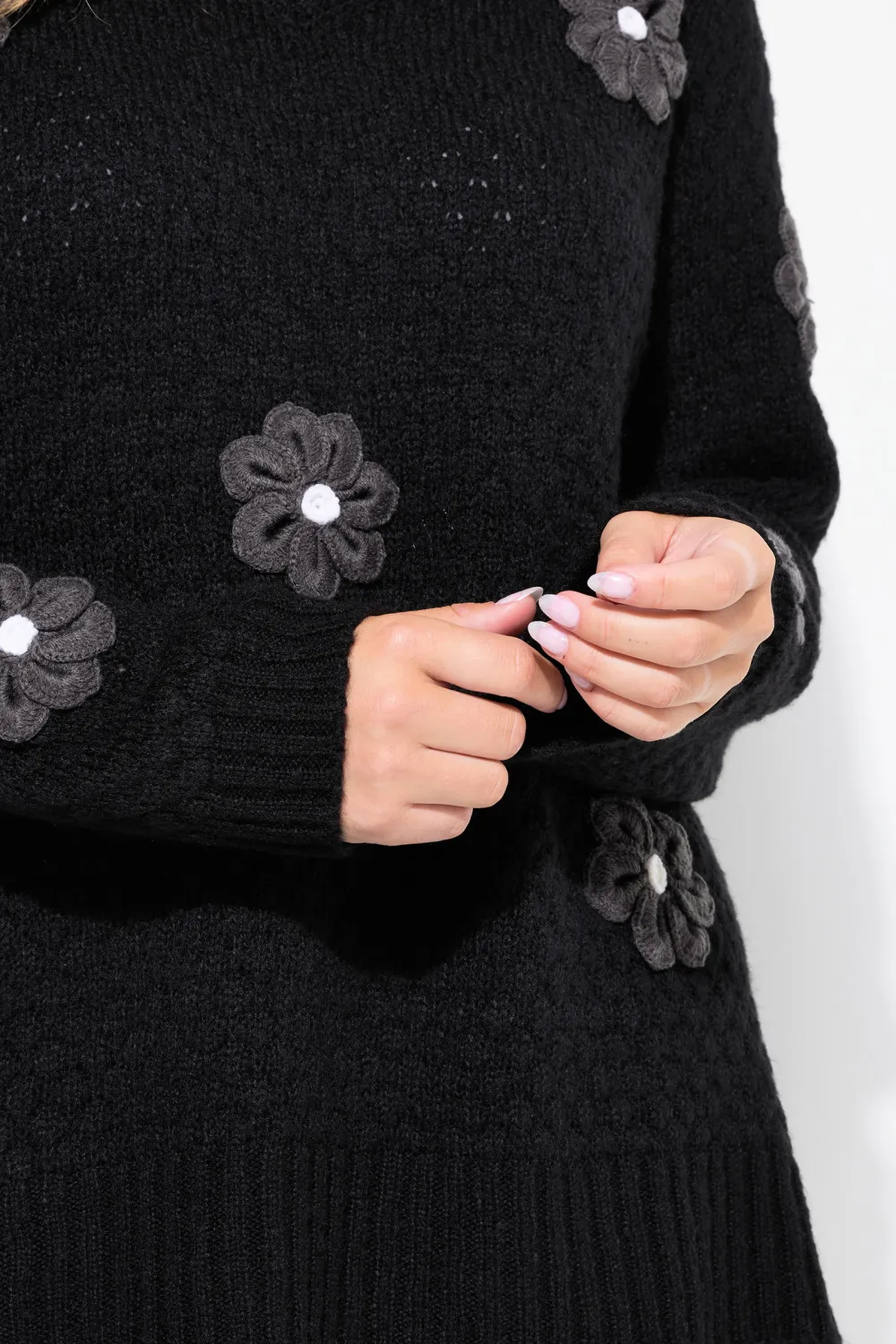 Ribbed V-Neck Sweater