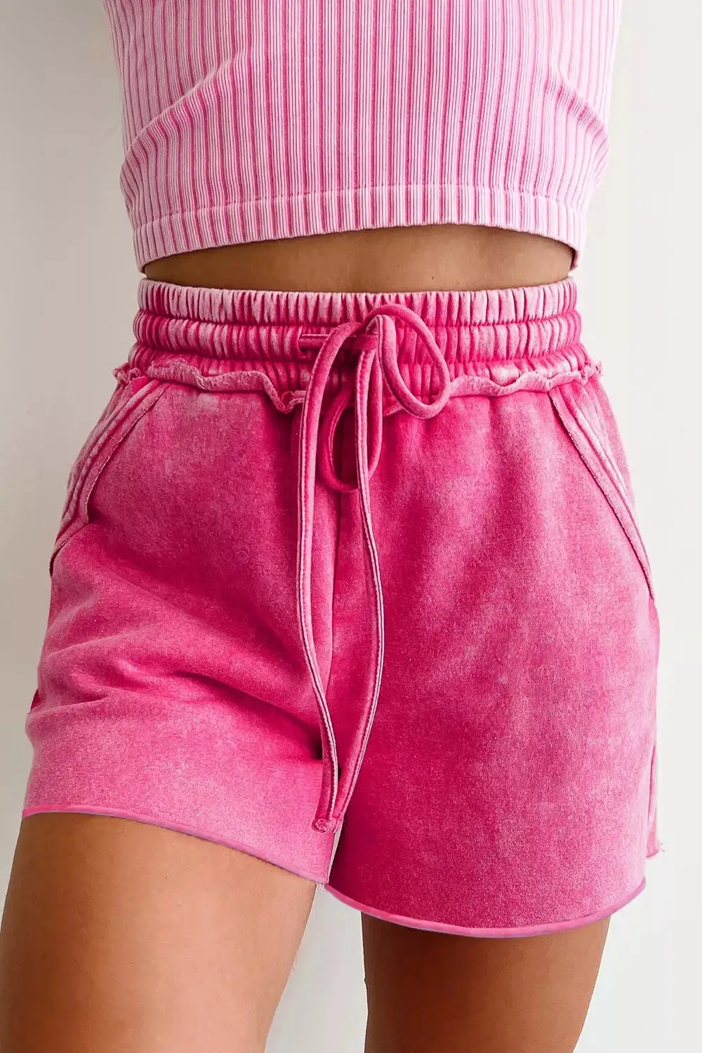 Everyday Drawstring Shorts with Pockets
