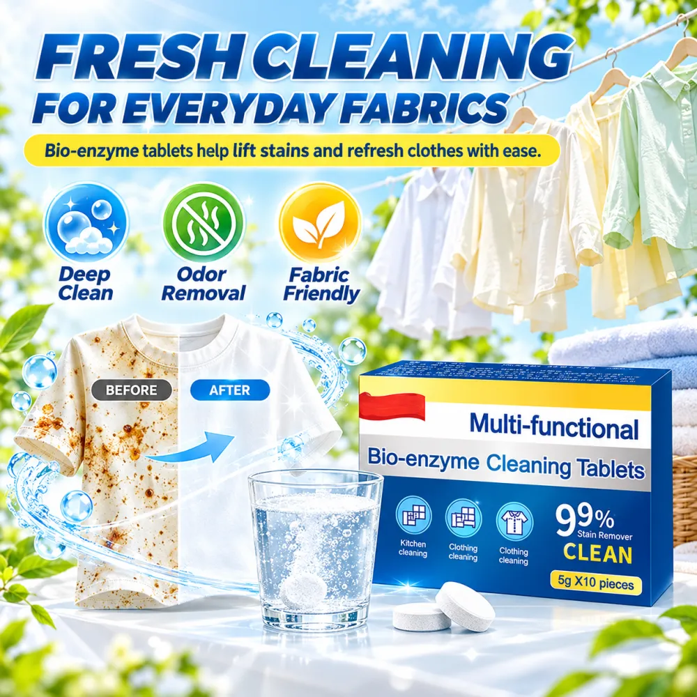 🔥Multi-Functional Bio-Enzyme Cleaning Tablets