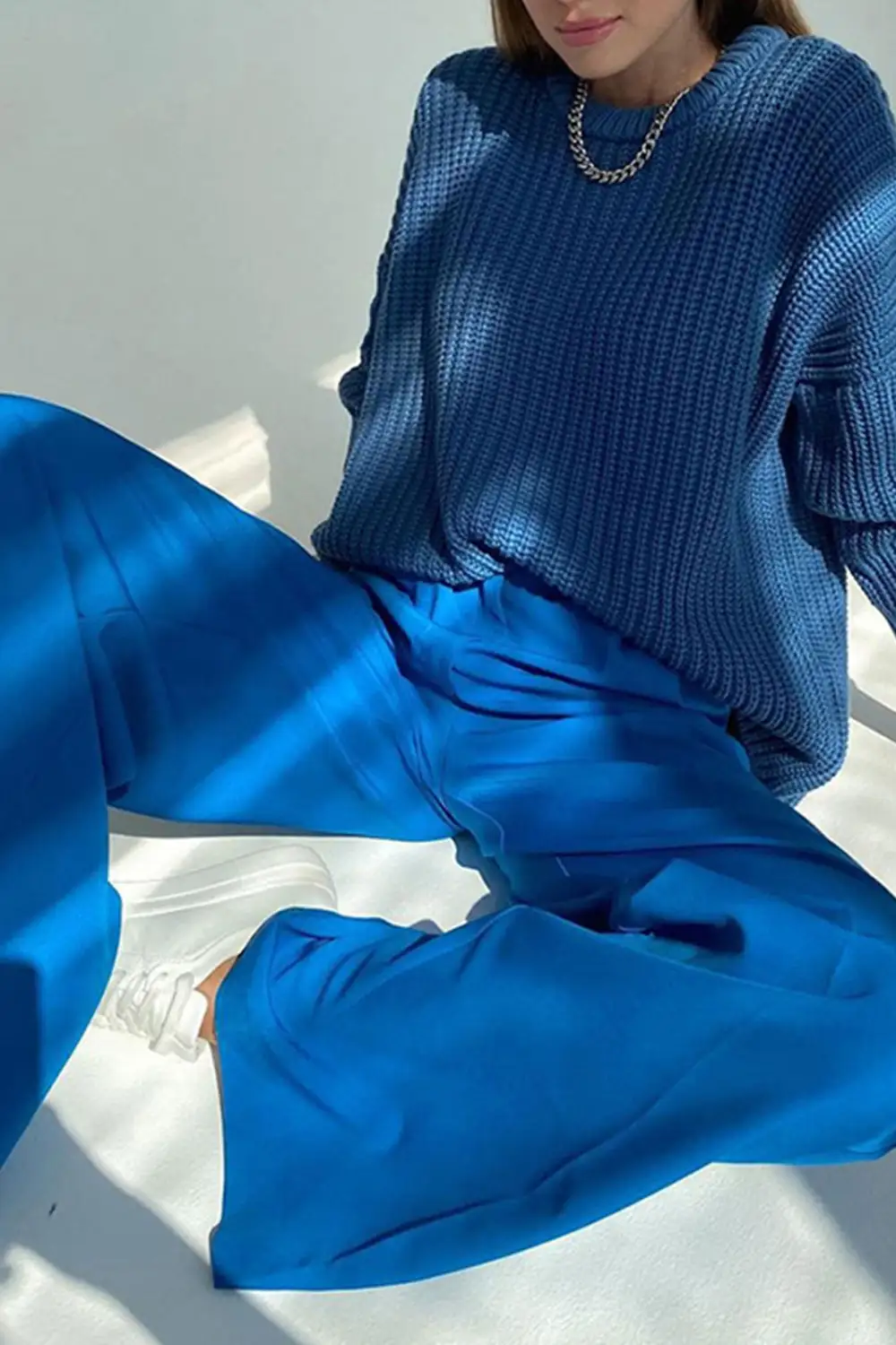 Relaxed Tailored Suit Pants
