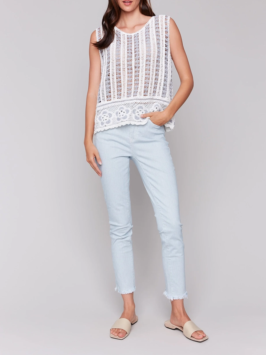Versatile Casual Holiday Style Striped Vest For Women