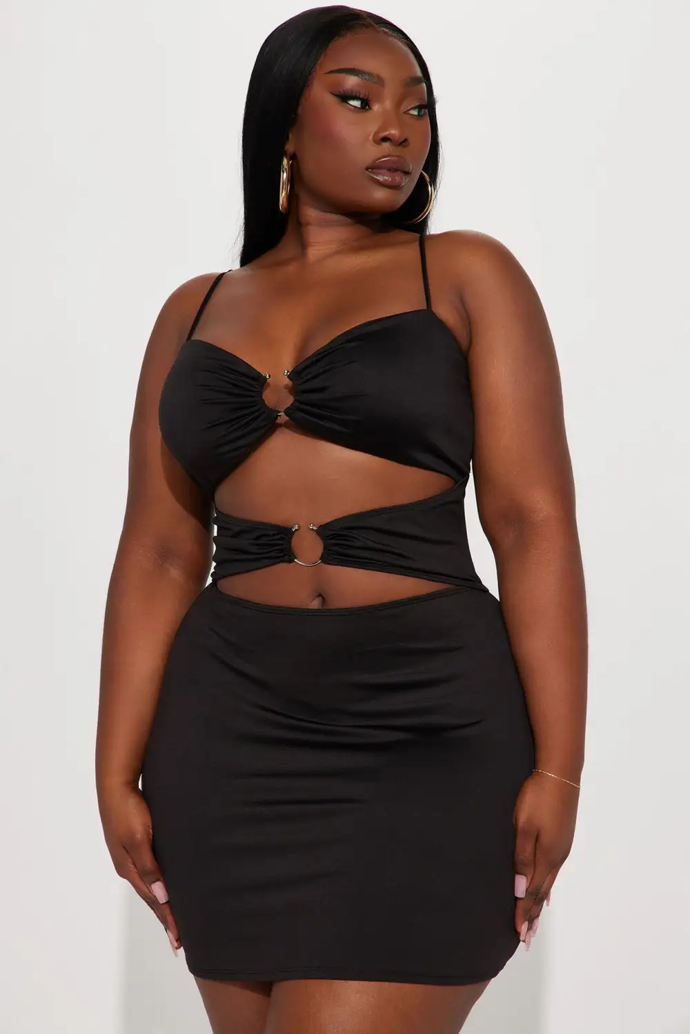 Lebleu Attraction Mini Dress - Black