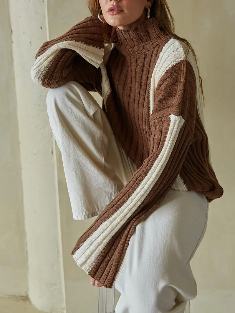 Color Block Sweater