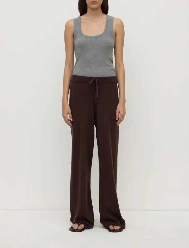 Ganache Cotton Cashmere Lounge Pant