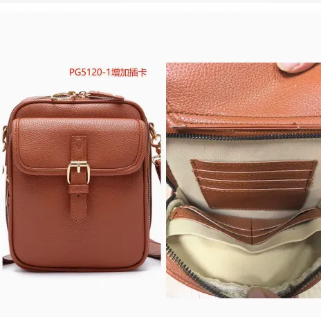 Casual Crossbody Bag / Phone Pouch with Multi-Layer Card Slots & Coin Pocket