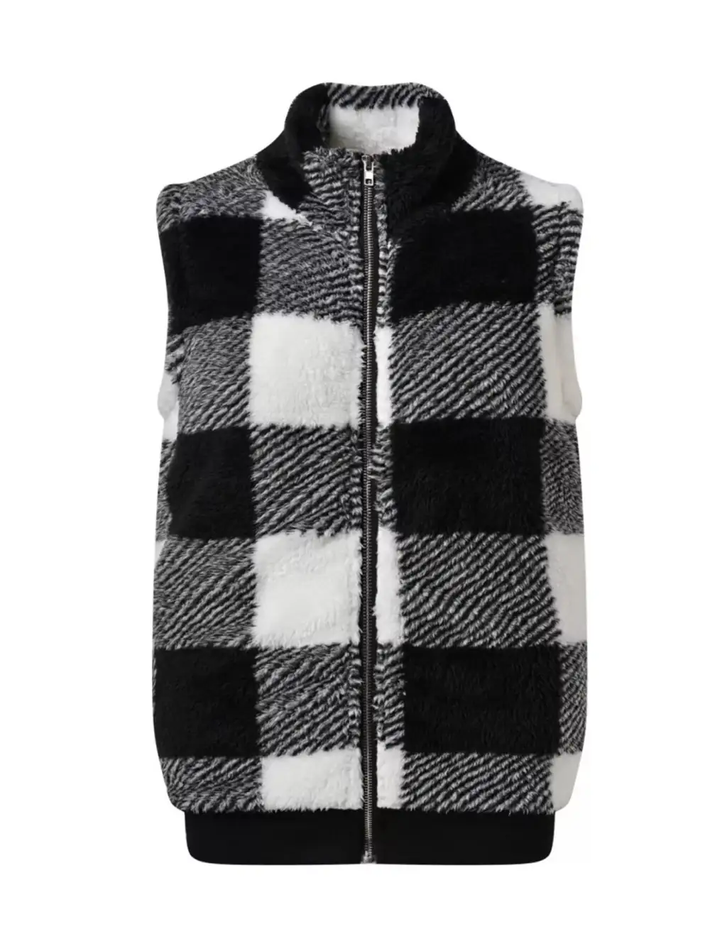Plus Size Cozy Plaid Fleece