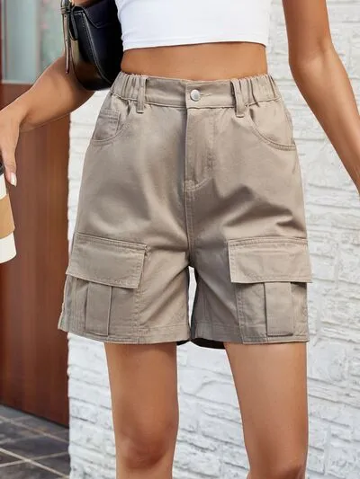 Soft Touch Clean Pocket Detail Shorts