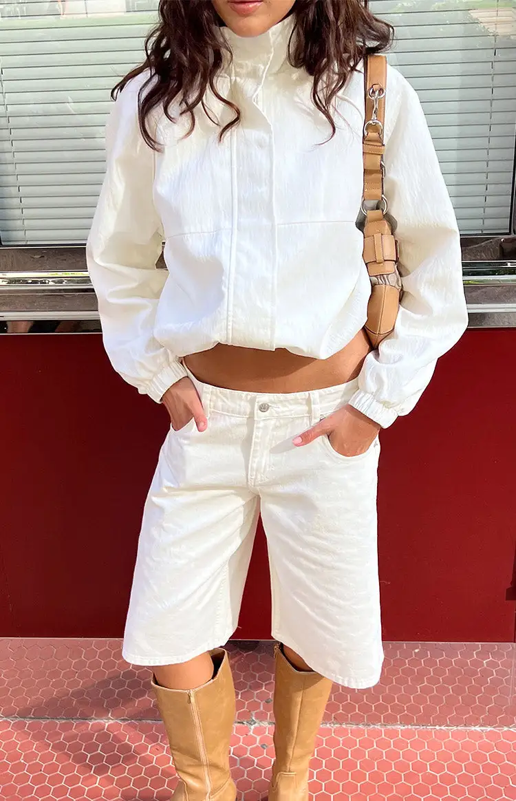 Funnel Neck Funnel Sports Jacket