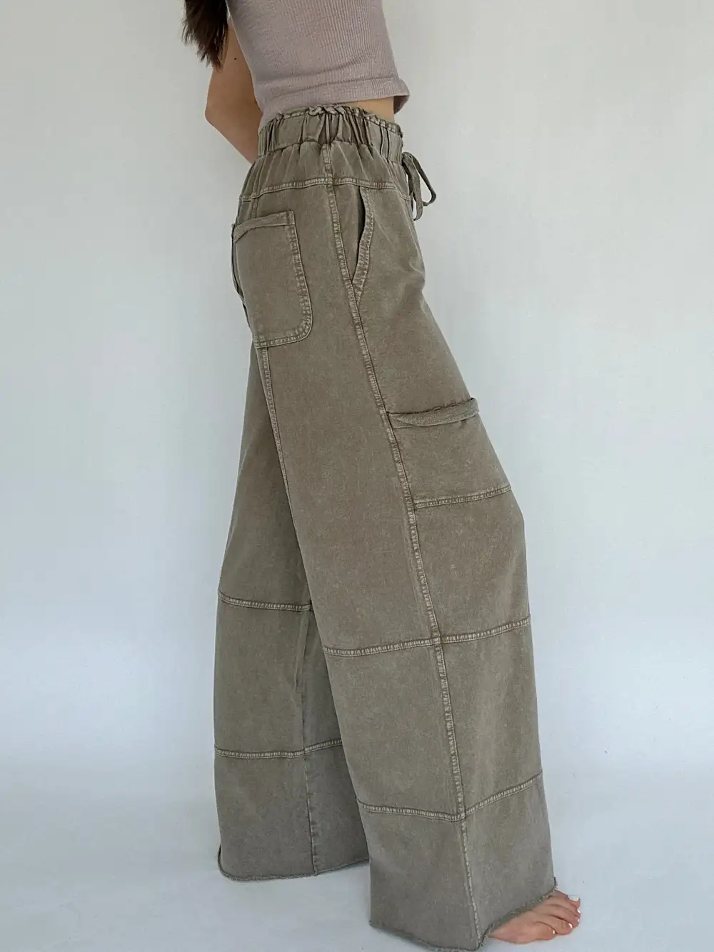 Easy Trip Wide Leg Pants