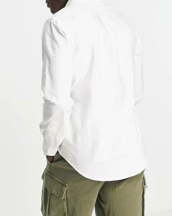 Oxford Shirt In Slim Fit White