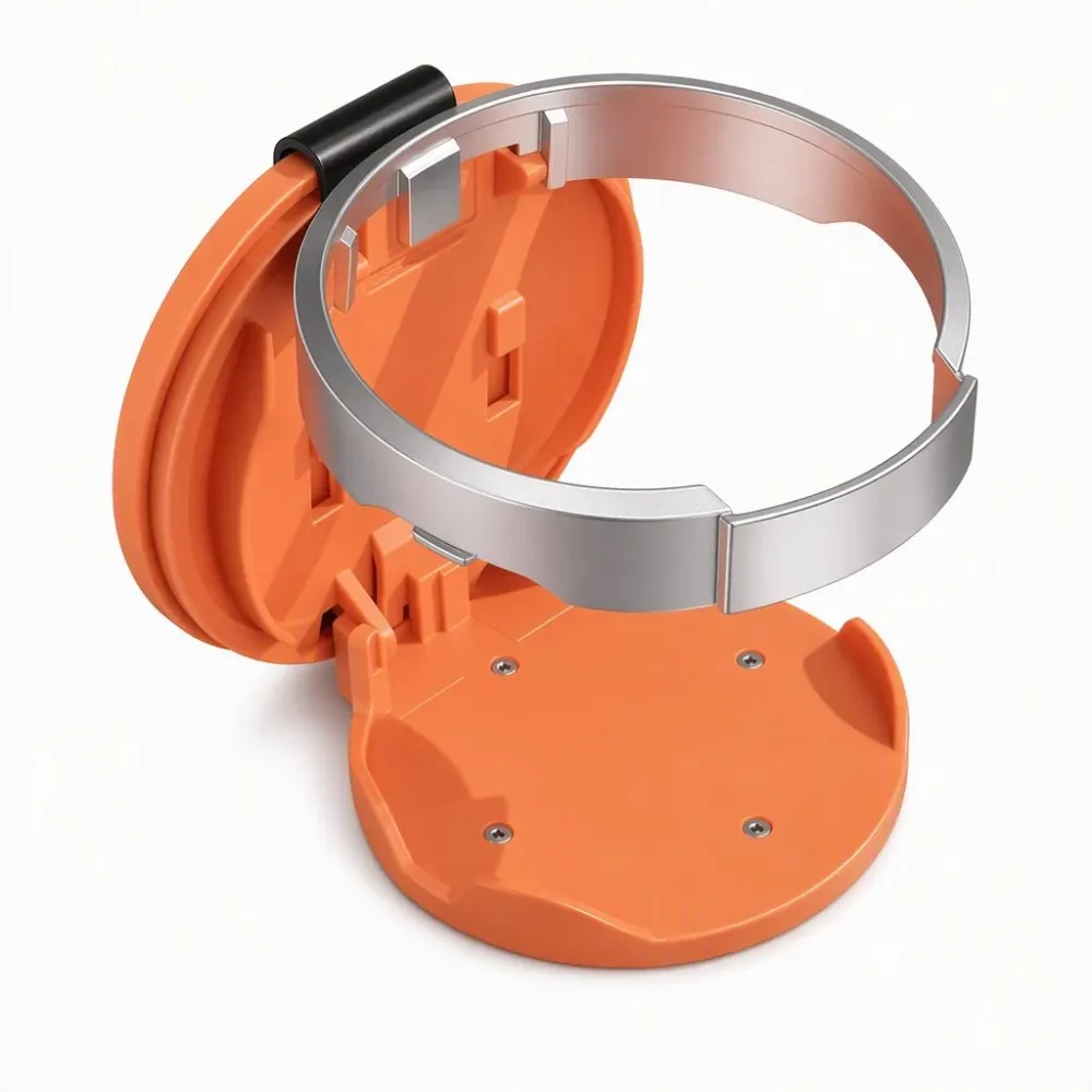 Universal Foldable Car Cup Holder with Hook, Space-Saving Vehicle Drink Holder for Bottles, Coffee Cups & Tumblers