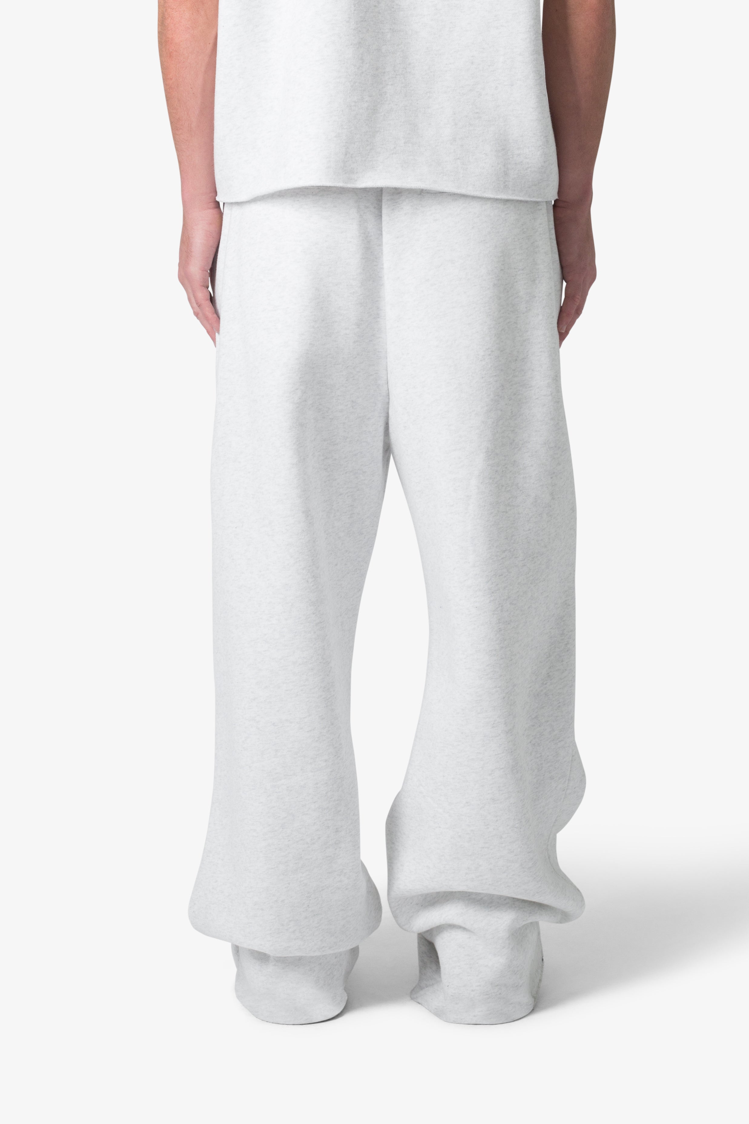 Washed Ultra Baggy Sweatpants - Heather Grey