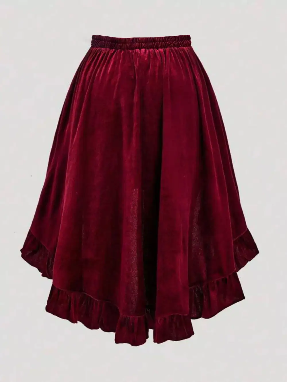 Ruffle Ruffled Skirt