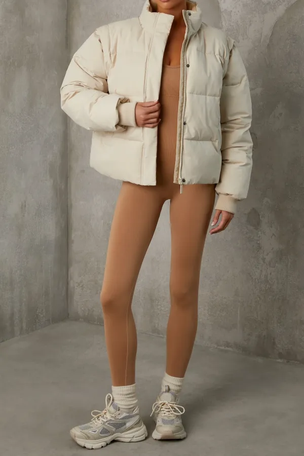Casual And Versatile Warm Down Jacket