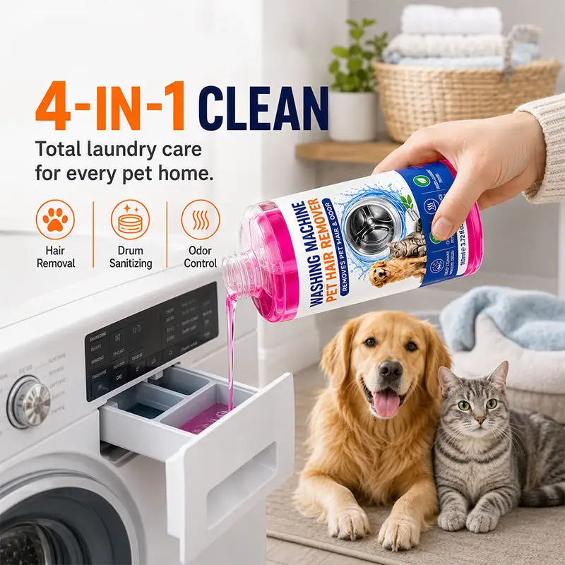 Washing Machine Pet Hair Remover Liquid