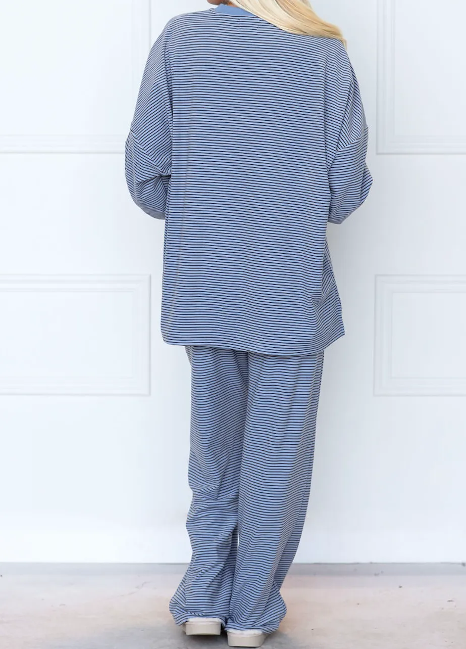 Relaxed Silhouette Pants Set