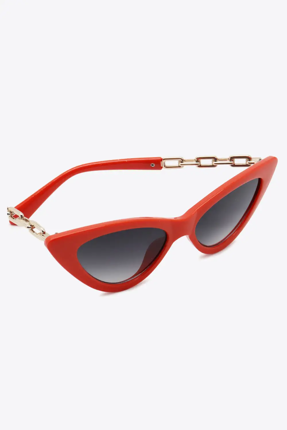 Plush Cat Eye Frame Sunglasses