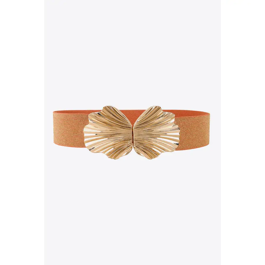 Everyday Zinc Alloy Buckle Elastic Belt