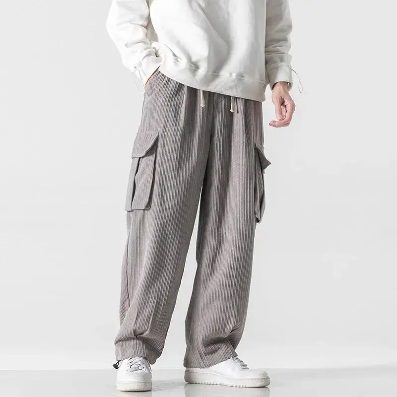 Men's Relaxed Corduroy Cargo Pants